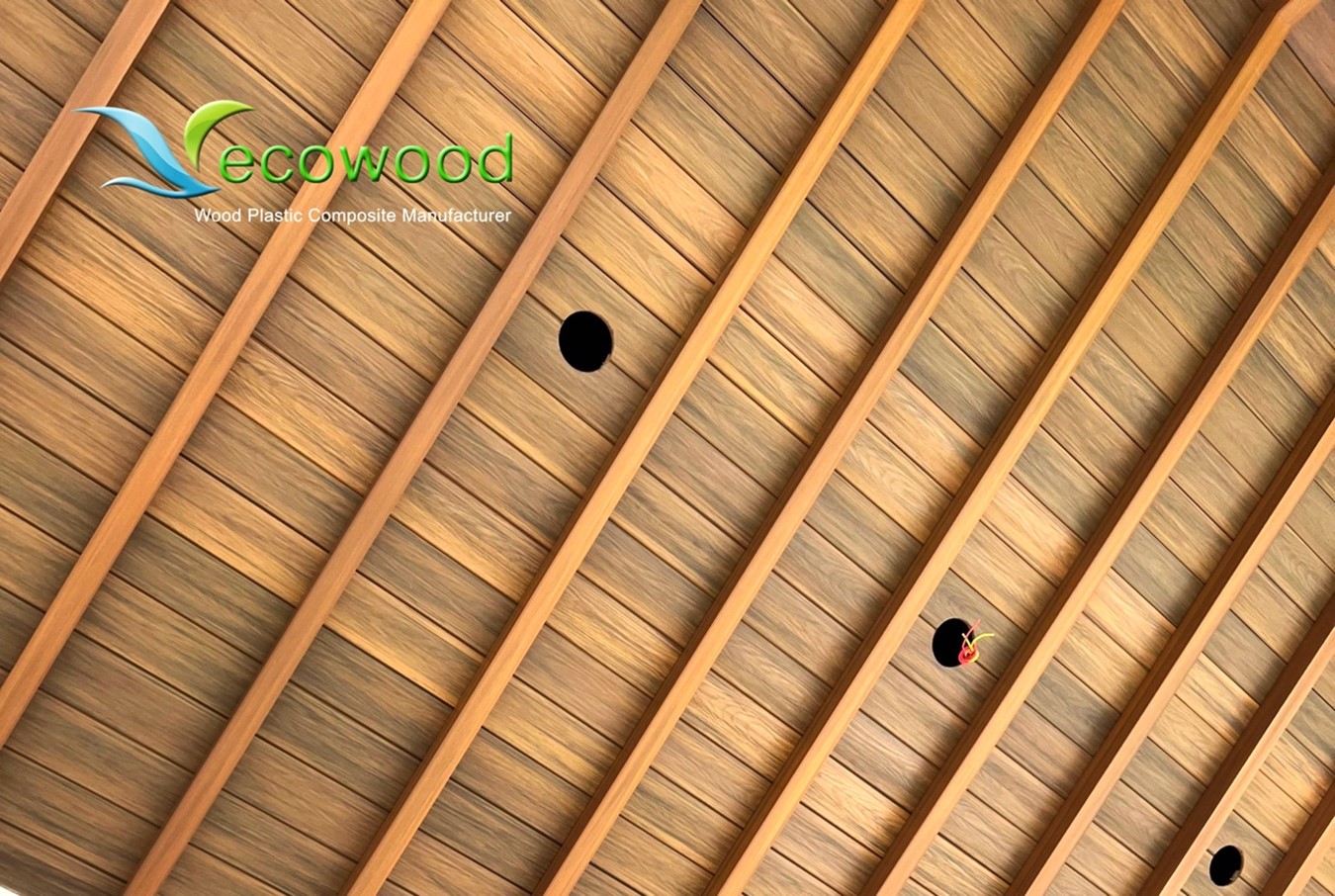 Tấm ốp 2 lớp Ecowood  bề mặt cao cấp tự nhiên